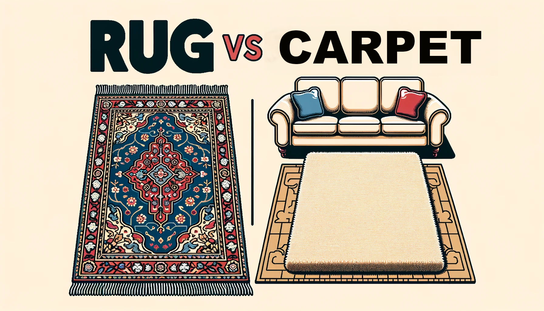 Rug vs Carpet: Choosing the Perfect Floor Covering