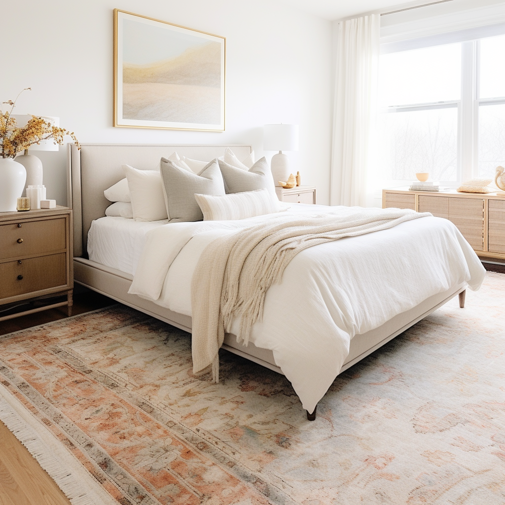 bedroom rug ideas