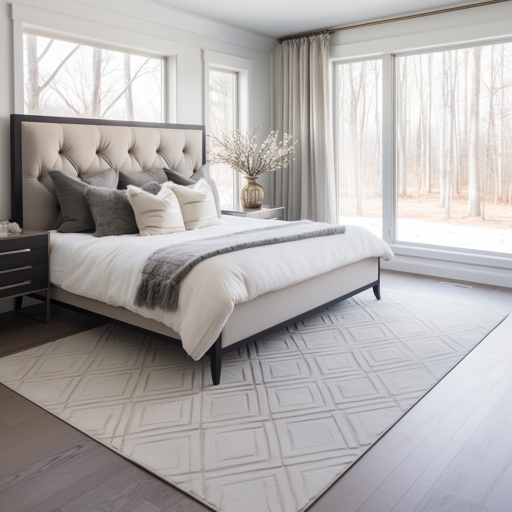 bedroom rug ideas