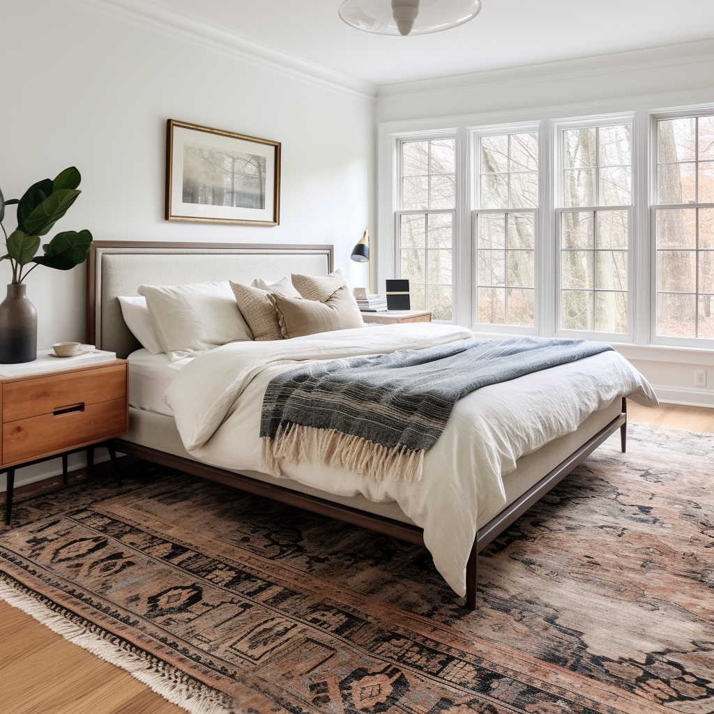 Choosing the Right Rug Size for Your King Bed