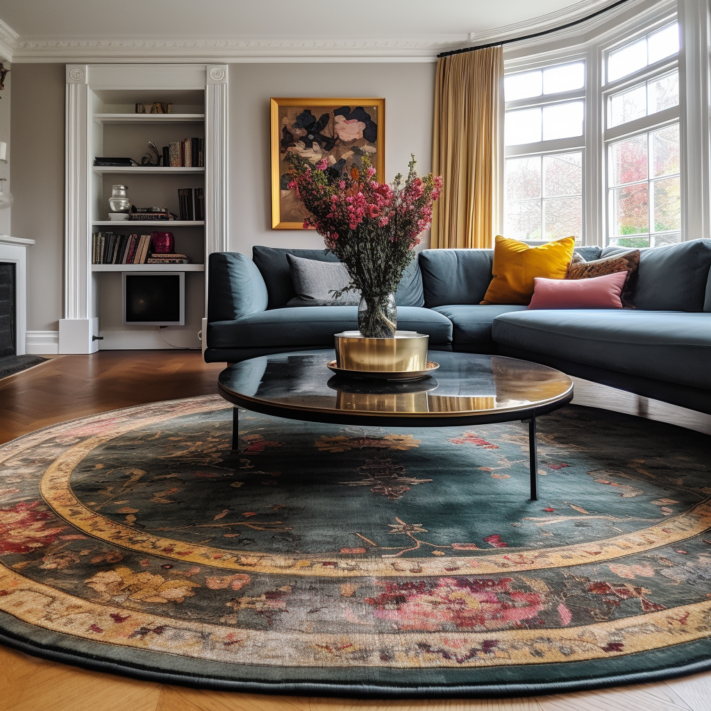 what size rug for living room