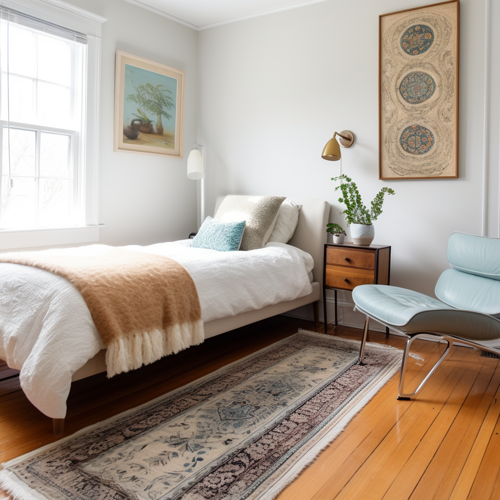 bedroom rug ideas