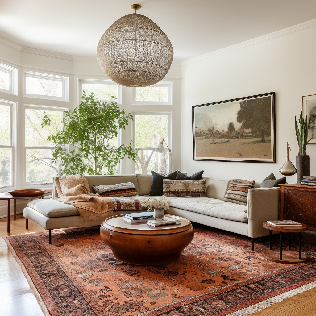 what size rug for living room