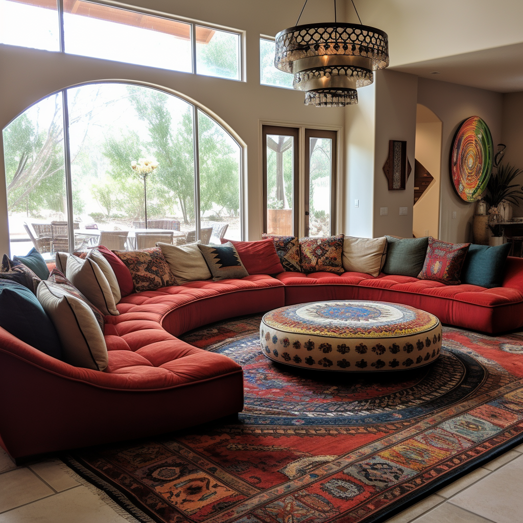 what size rug for living room