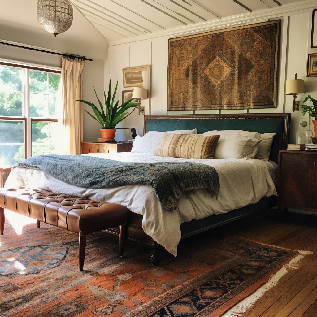 bedroom rug ideas