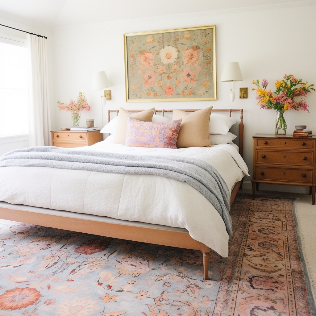 bedroom rug ideas