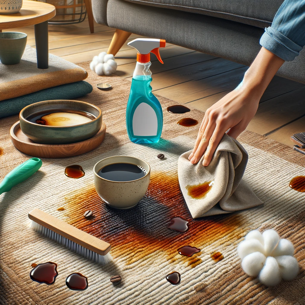 Remove Coffee Stains From Rug Easily: How-To Guide