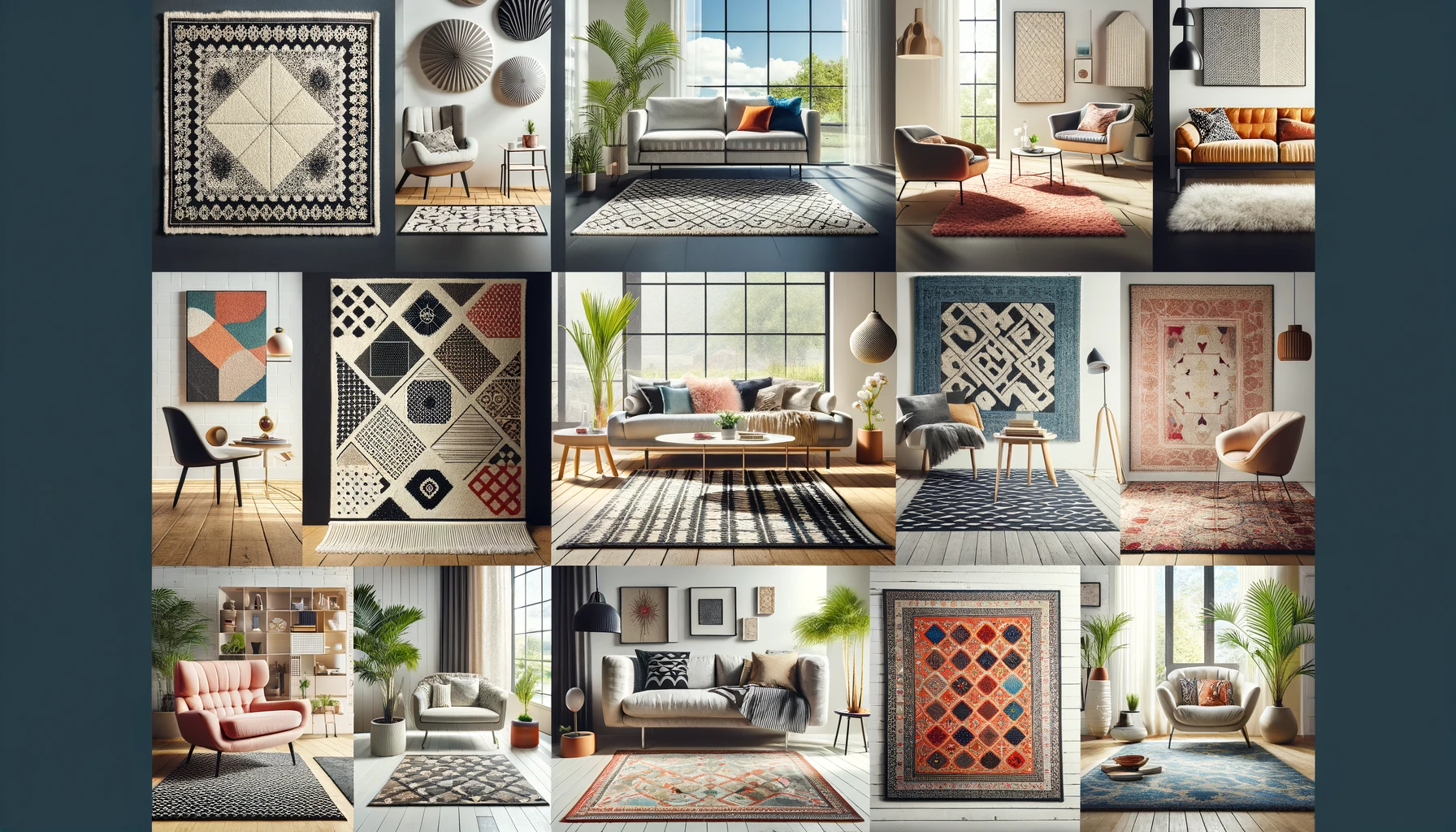 Living Room Rug Ideas: Transform Your Space with 10 Styles | Qali