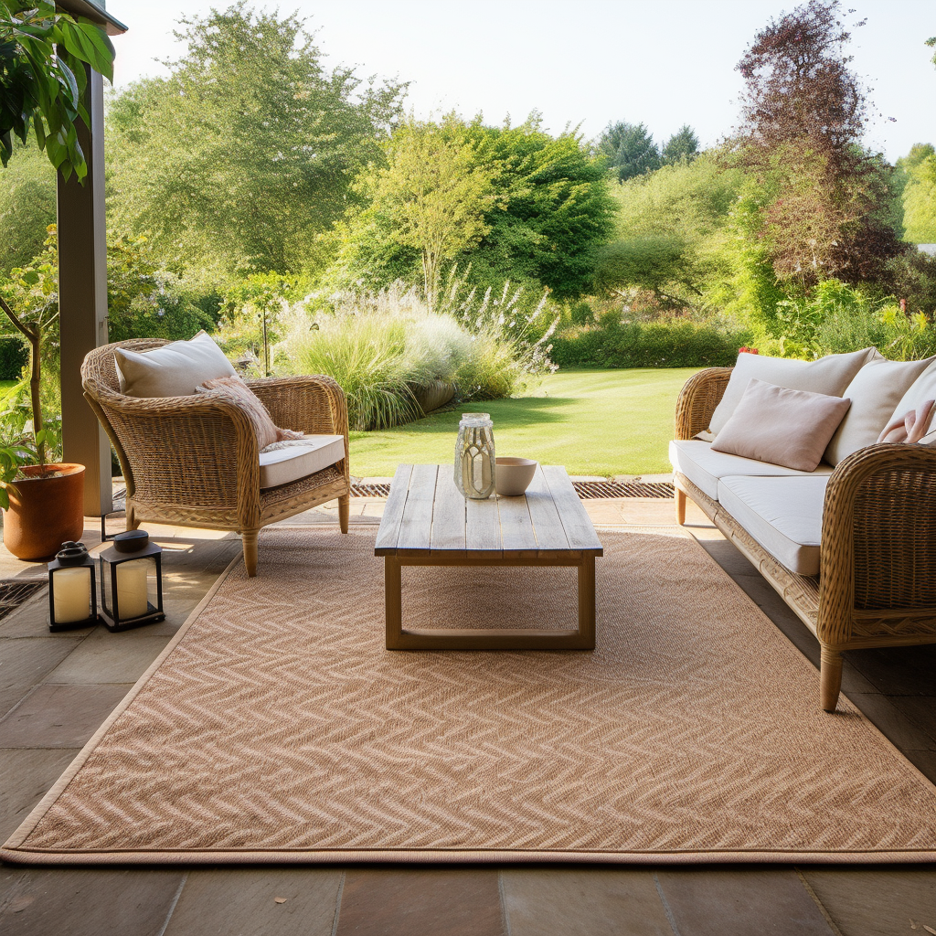 best material for outdoor rug