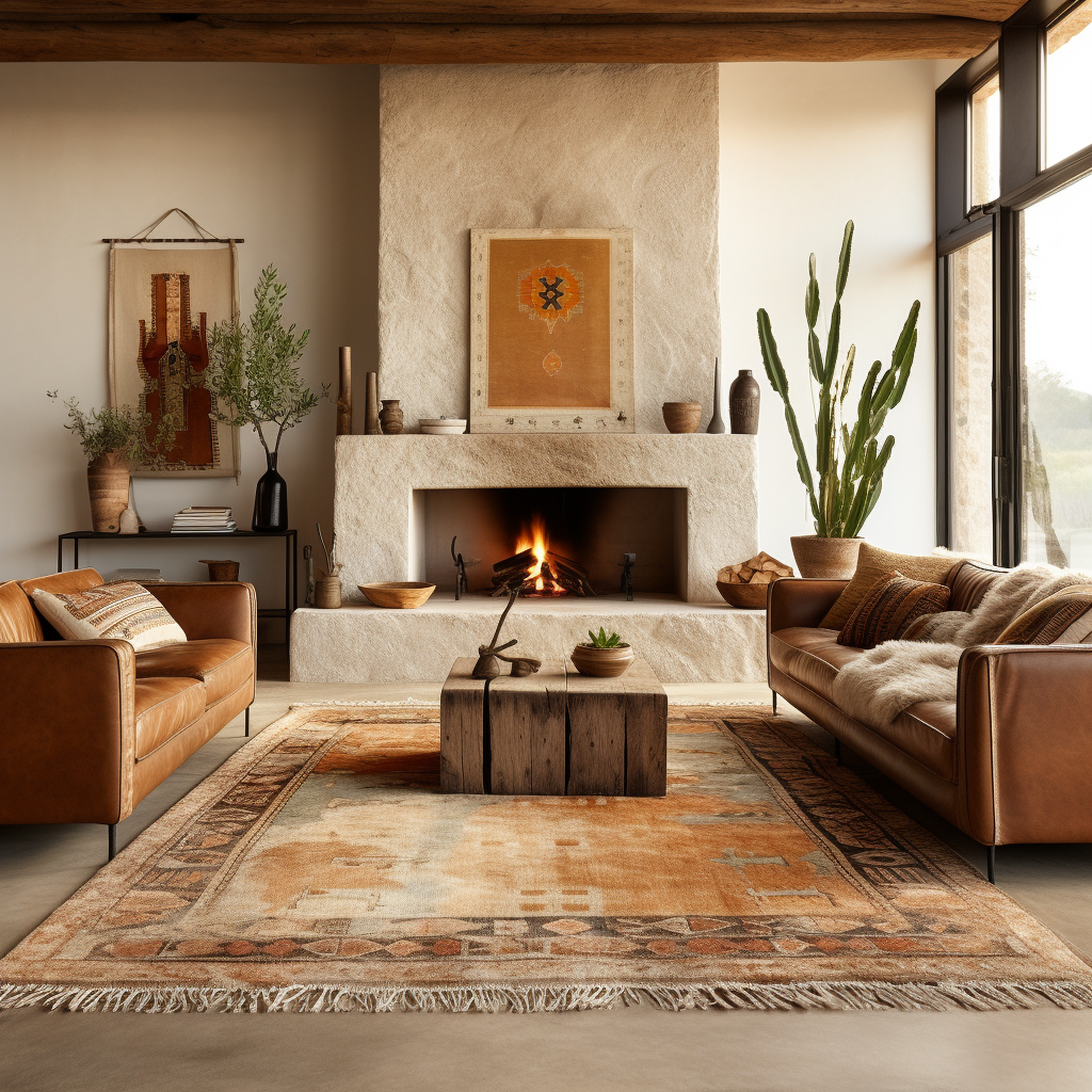 How to Place Rug in Living Room?