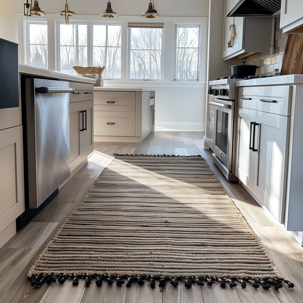 modern kitchen rug ideas