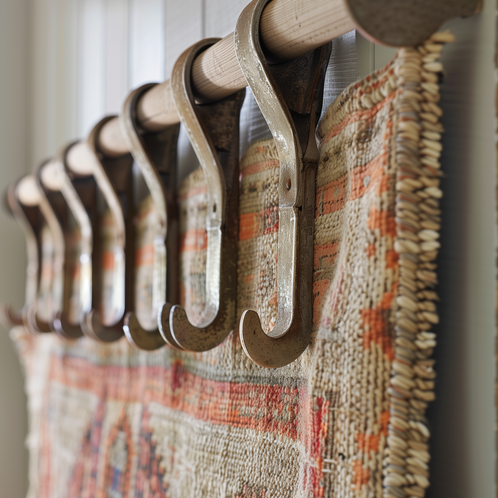 Wall Rug Methods How to Hang a Rug on Wall? - Qali