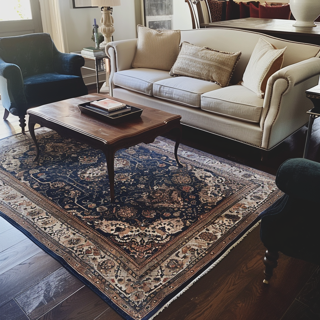 What Color Rug For Dark Wood Floors?