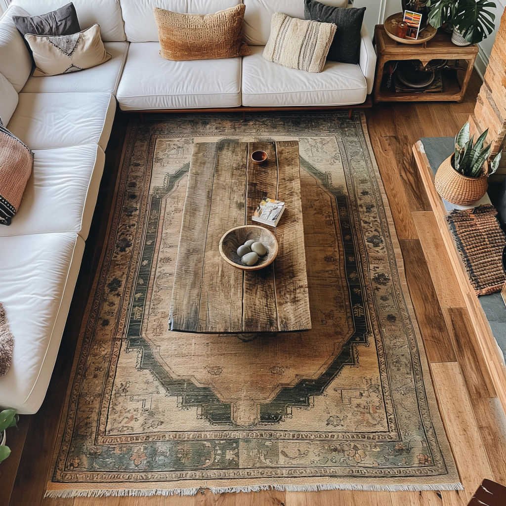 Farmhouse rug ideas