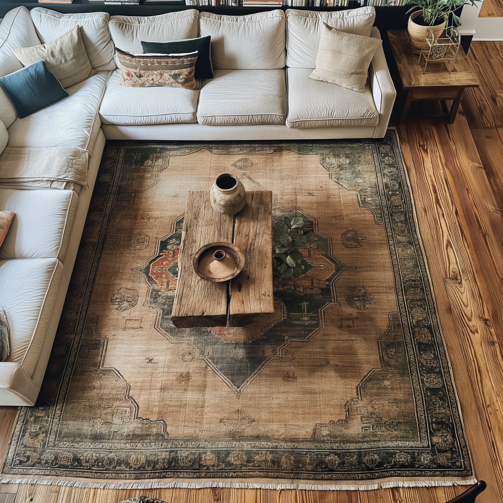 Farmhouse rug ideas