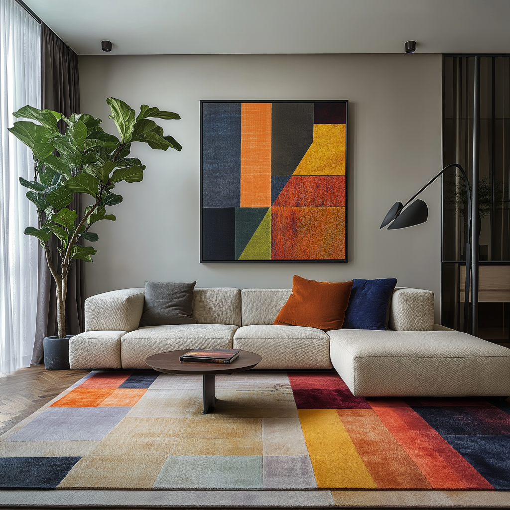 Colorful rugs