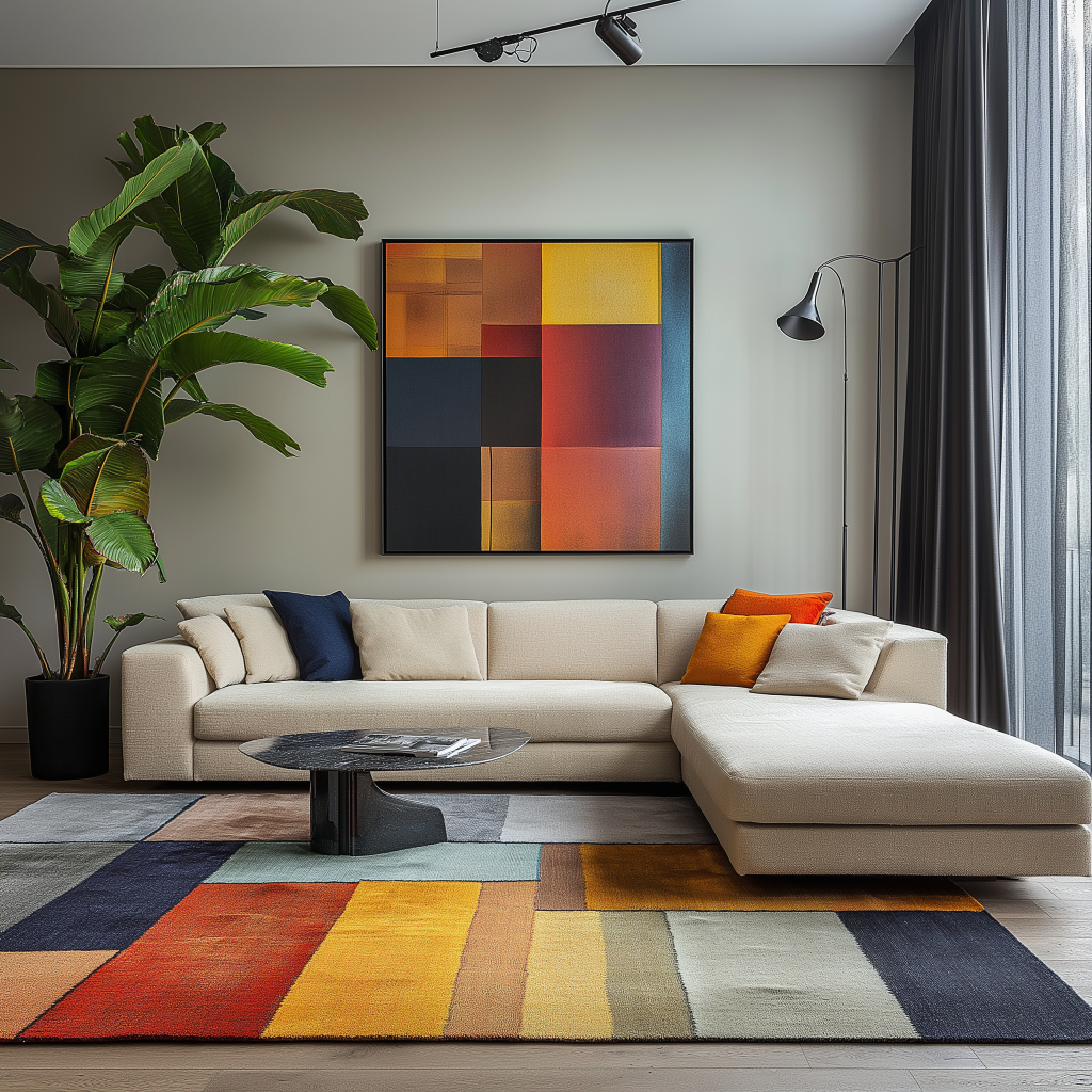 Colorful rugs