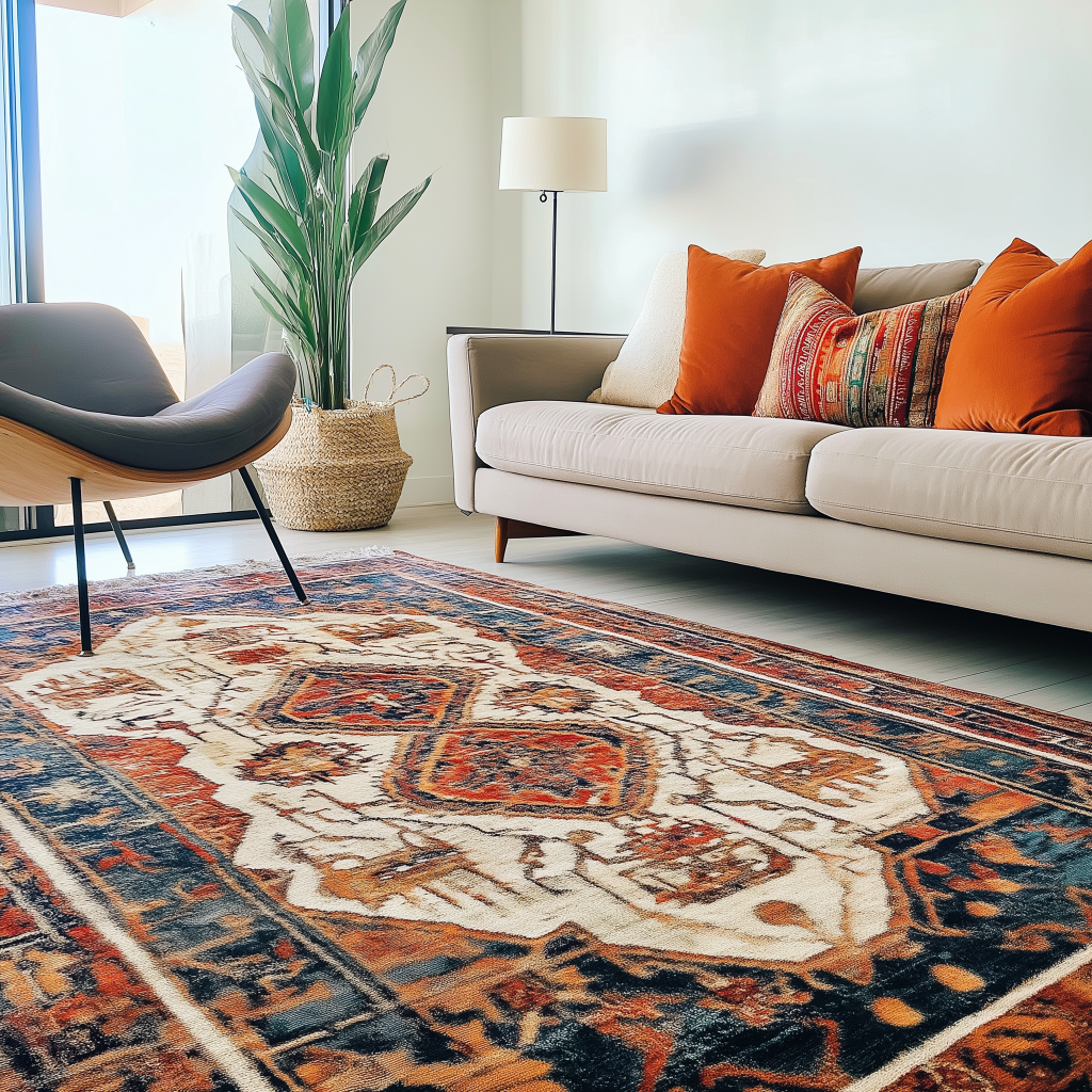 Colorful rugs