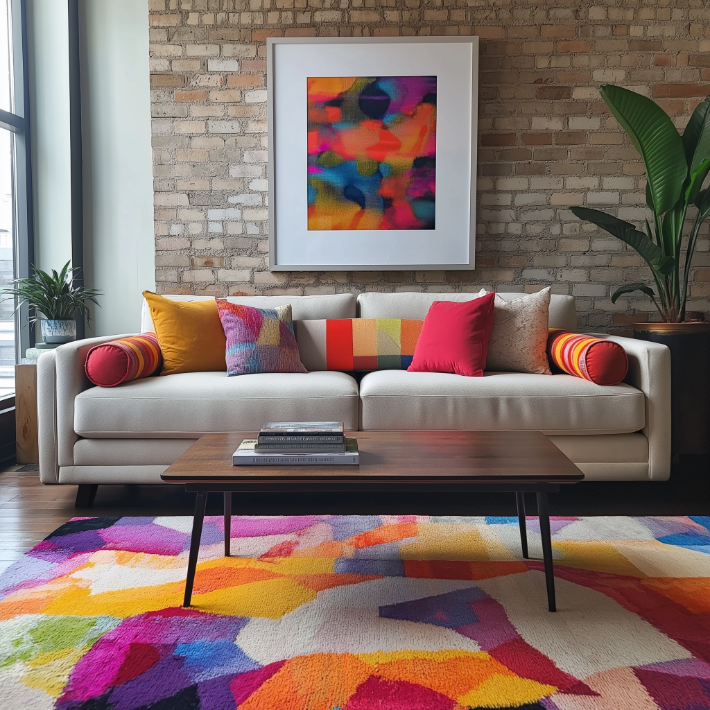 Colorful rugs