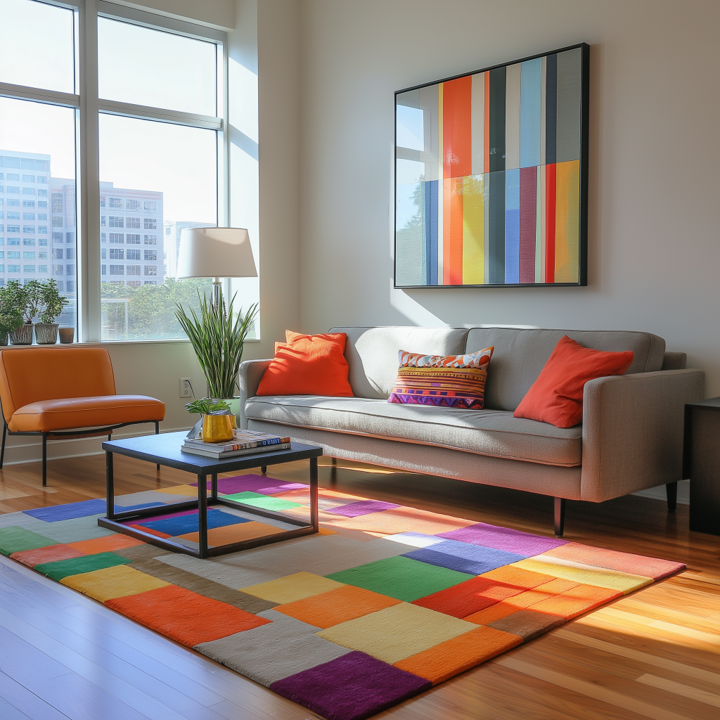 Colorful rugs