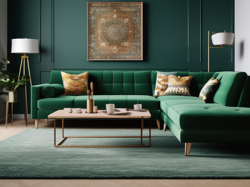 Rug for Green Couch: Pick the Right Rug and Create Harmony