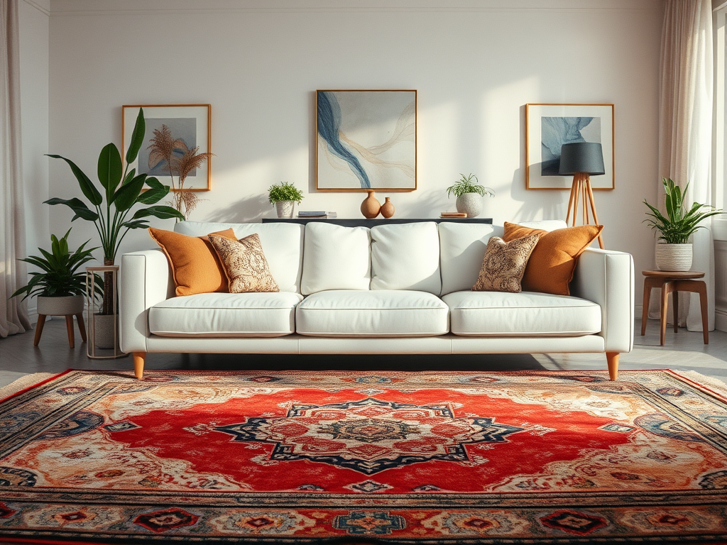 Rug for White Couches: A Complete Guide for a Stylish Interior