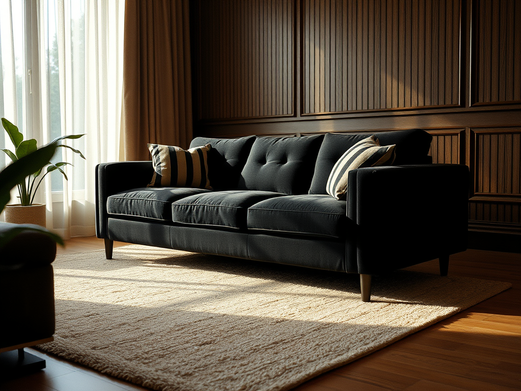 Rug for Black Couch: Tips for Selecting the Ideal Rug