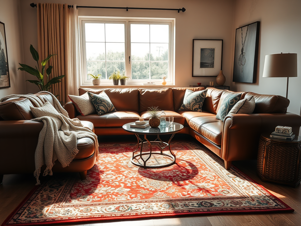 Rug for Leather Couches: Choose the Perfect Rug