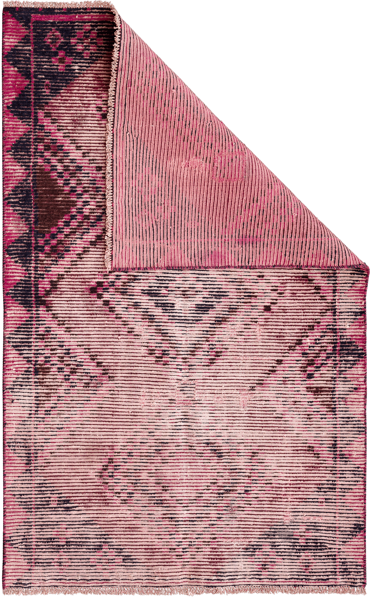 Colorful Vintage Western Persia Rectangle Red Rug 4x6 Wool-Cotton